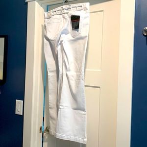 Cello pull-on Jeans white sz Large